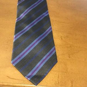 Great black and purple tie